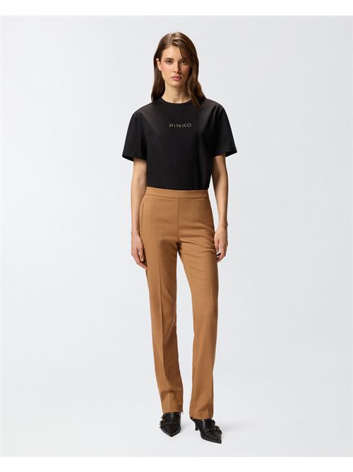 T-shirt logo strass PINKO | 105526A2RM/Z99